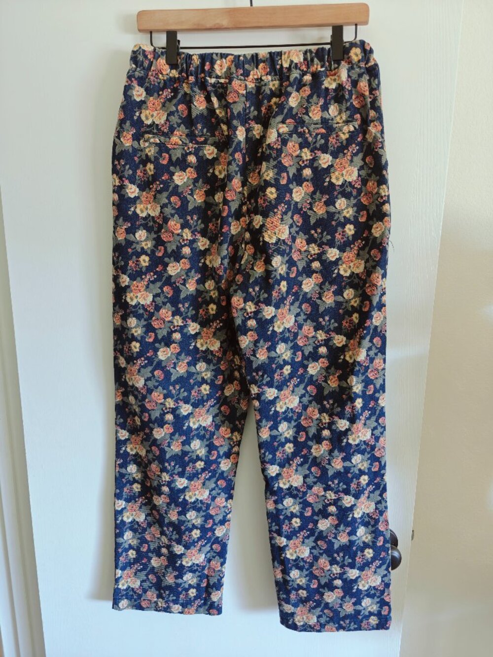NWT Three Birds Nest Boutique Flower Patch Jeans Pants Cotton Boho Sz. M - Picture 7 of 11